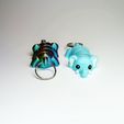 IMG_20240730_204604.jpg Cute Flexi Pets Elephant (Keychain & Magnet)🐘🍃