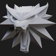 untitled.jpg Witcher Wolf necklace