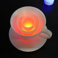 KakaoTalk_20170316_224126135.jpg STL file coffee_set_LED_candle・Design to download and 3D print