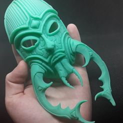 1.jpg Fichier STL Masque scarabée・Design imprimable en 3D à télécharger