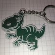 Dino key ring