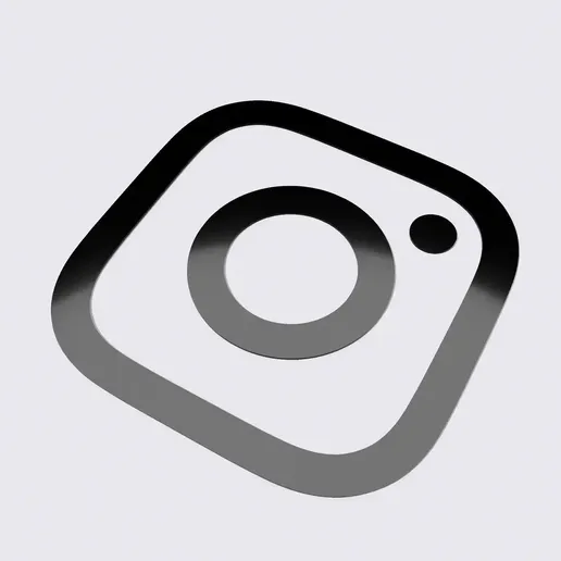 Instagram Logo | 3D Printable STL 3D model preview