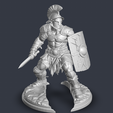 tyuityi.png Roman Gladiator Warrior – Free STL Model