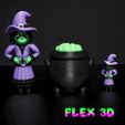 Cauldron-Egg-with-Witch-7.jpg Flex 3D Cauldron Egg with Witch