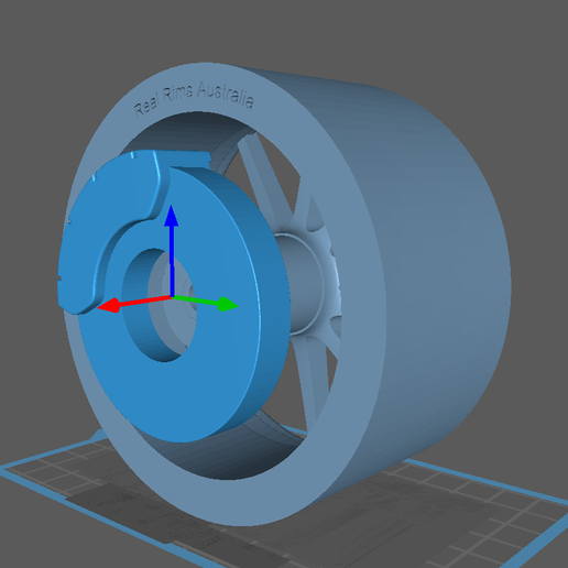 Rear-1.png SMW BRAKES IN BREMBO STYLE (ROTOR & CALIPER) FOR SCALE MODEL WHEELS