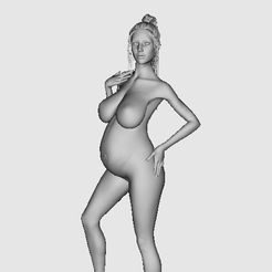 pregnant1.png Pregnant woman (nude/not lewd)