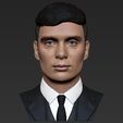 31.jpg Tommy Shelby from Peaky Blinders bust for full color 3D printing