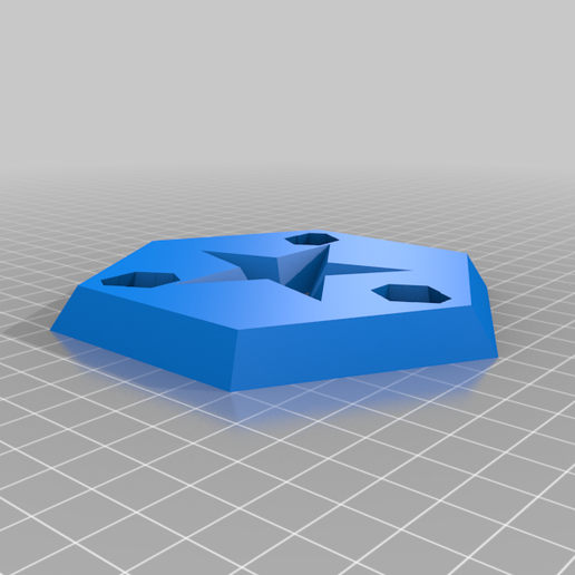 Base_Pentagon.png Crystal Cube Stand