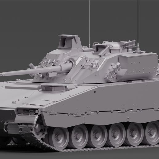 🐆 Finnish CV9030 FIN・ 3D File for 3D printing・Cults