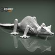 fantastic-leaf-tailed-gecko1.jpg Fantastic leaf-tailed gecko 3D print model