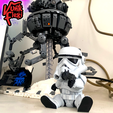 04.png Star Wars Storm Trooper MultiColor Flexi Print-In-Place + figure & keychain