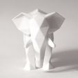 DSC_4504_Small_2.jpg Файл STL Low Poly Elephant・Модель для печати в 3D скачать