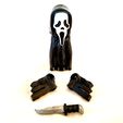 Ghostface-OSLCMF-01.jpg Ghostface OVERSIZED BRICK-STYLE MINIFIGURE