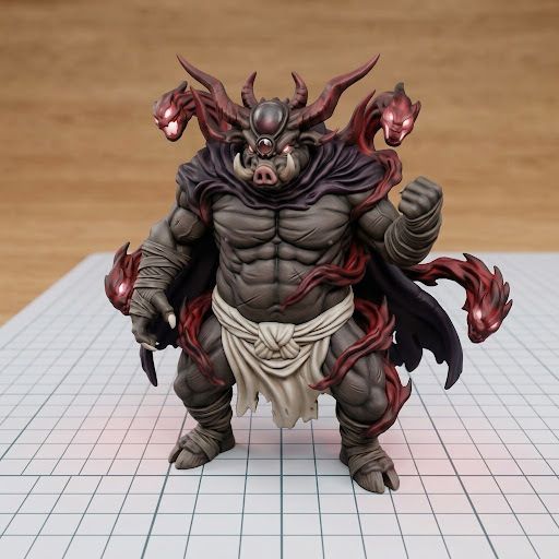 Orc Lord: The Insatiable Vanguard King (TenSura: That Time I Got Reincarnated as a Slime) : DND MINIATURE - Monstrosity