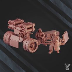 resize-ice-wind-artillery-squad.jpg 3D-Datei Artilleriegeschwader "Eiswind"・3D-druckbares Modell zum Herunterladen