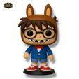 8.jpg Labubu Conan Chibi Figure 3D Model