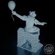 BNW-8.jpg Fan Art - Pennywise aus IT - Statue