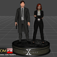 xfiles impressao0.png The X Files - Mulder and Scully Printables Figures