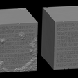 road-poneglyph-1.png One Piece Road Poneglyph and Blue Poneglyph .stl files, ready for 3d print