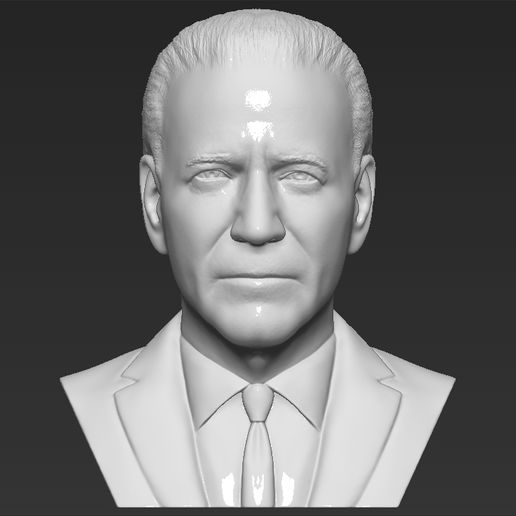 Joe Biden bust 3D printing ready stl obj formats 3D model