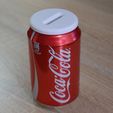 DSC_1643.jpg Бесплатный STL файл Money Box - Coca Cola Can・3D-печатная модель для скачивания, BambeXo