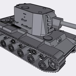 Free 3D file 15mm Modular Tiny Tank Bigger Crator MBT 🪖・Object to download  and to 3D print・Cults