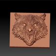 WolfHead2.jpg Fichier STL gratuit tête de loup・Modèle pour imprimante 3D à télécharger