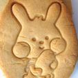 3.jpg Cute Easter Bunny Boy Cookie Cutter and Stamp