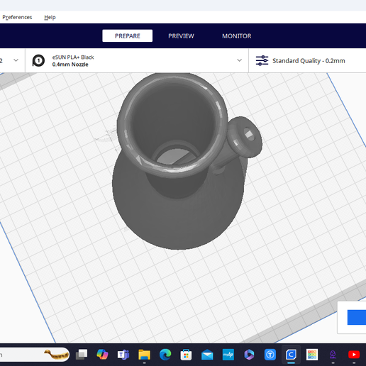 Beaker Bong 3D model