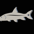 Common-barbel-keychain-2d-2.png Common barbel / Barbus barbus fish 2d keychain / pendant