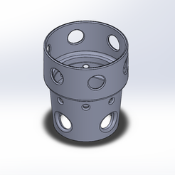 cup holder.png Télécharger fichier STL gratuit Porte-gobelet pour voiture Hydroflask • Objet pour impression 3D, 3DPrintersaur