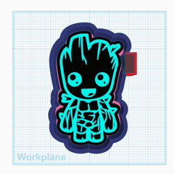 Groot.png Archivo STL Groot・Plan para descargar y imprimir en 3D