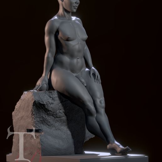 7.jpg Демон (фембой) - сидячая поза