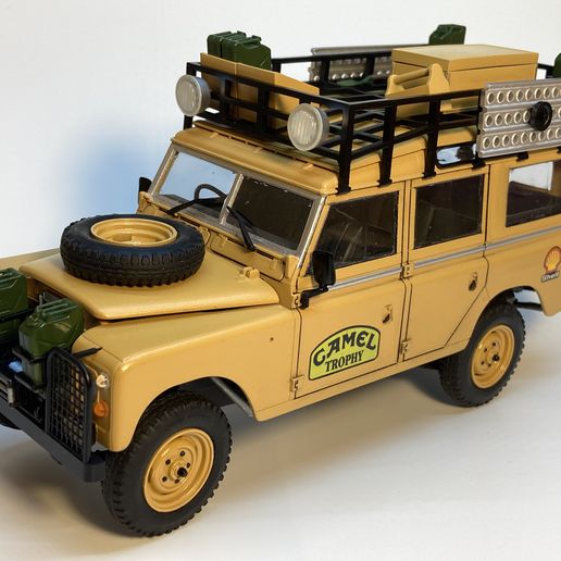 1/24 Camel Trophy Transkit For Land Rover Series III LWB