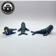 Flexi-Tiny-Walrus,-P6.png Flexi Tiny Walrus, Gelenkige Zappelfigur, inklusive Schlüsselanhänger, inklusive 3mf