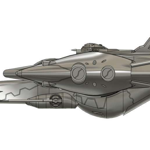 🤖 1/1700 Nazca-class destroyer・ STL File for ・Cults