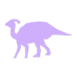 Parasaurolophus.stl Dinosaur Wall Art