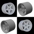 IMG_20220720_030105.jpg 326Power Yabaking wheels model bundling package 1/64 rims for hotwheels