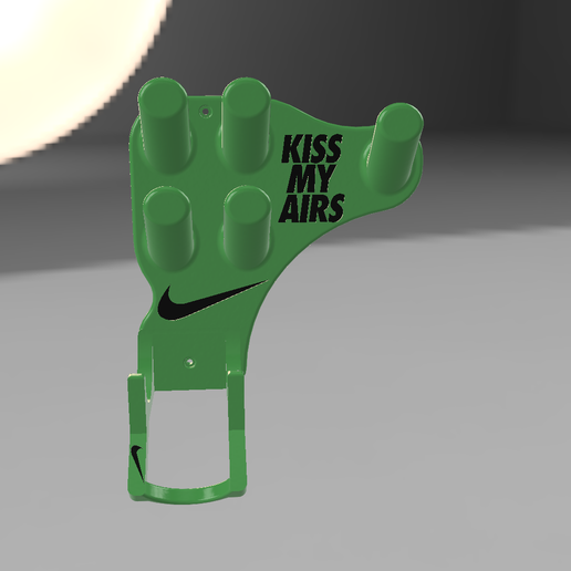base secador Nike Kiss my Airs 3D model