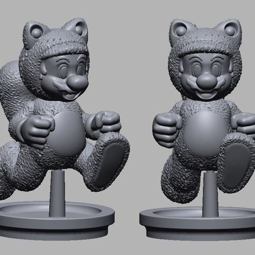 Stl File Mario Tanooki・design To Download And 3d Print・cults 9052