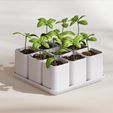 02.jpg Fichier STL Système de plantation de petites herbes・Modèle pour imprimante 3D à télécharger