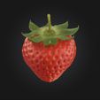 strawberry2.jpg Conception de fruits à la fraise | Stl,Obj,Glb,Fbx