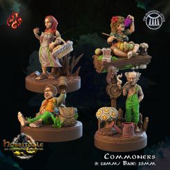 Commoners.jpg 3D file Commoners・3D print object to download