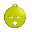 Näyttökuva-2021-06-28-213713.jpg Tired Emoji Keychain