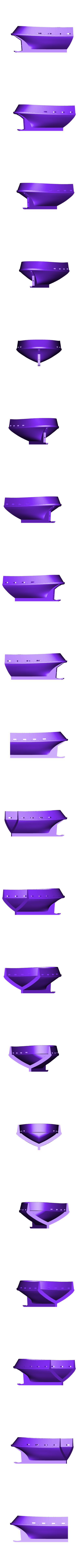 tug_hull2.stl Barge avec remorqueur