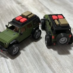 Jeep Wrangler - Maßstab 1:12 (mit Beleuchtung)