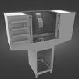 Full-Assembly-Welded-Base-render-2.png CNC Mill G0704 / BF20 Enclosure - All Manufacturing Files