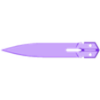 PickWick (KNIFE BLADE)x1.stl Butterfly Knife Iskra PickWick