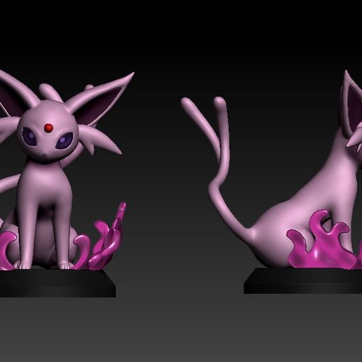 ZBrush-Document1.jpg Pacote de evolução Pokemon eevee