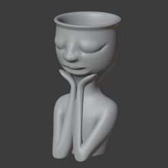 MACETERO MANOS1.jpg Archivo STL MACETERO APOYADO EN MANOS・Plan imprimible en 3D para descargar